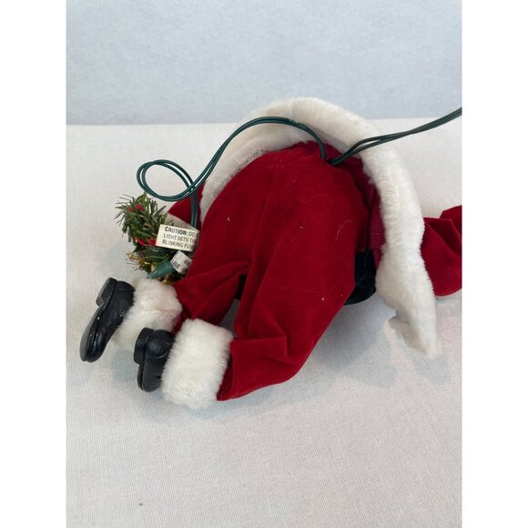 Vintage Santa Claus Shelf Sitter Christmas Decoration FOR PARTS OR REPAIR H - Picture 5 of 8